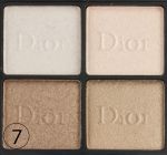 Тени Christian Dior "4 Couleurs Palette Fards Apaupieres", 12 g
