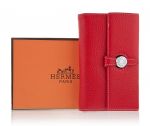 Женский кошелёк Hermes (Red)