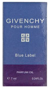 Масл. духи Givenchy "Pour Homme Blue Label" ― Элитной парфюмерии и аксессуаров HOMETORG.RU